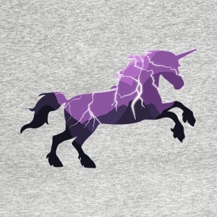 Unicorns can be metal too T-Shirt